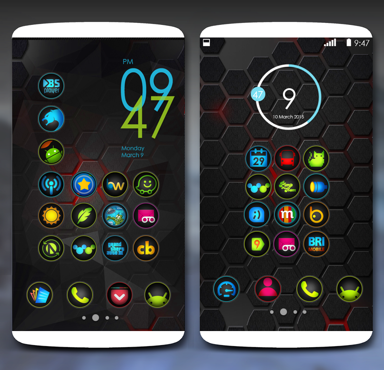 Blue Light Icon Pack