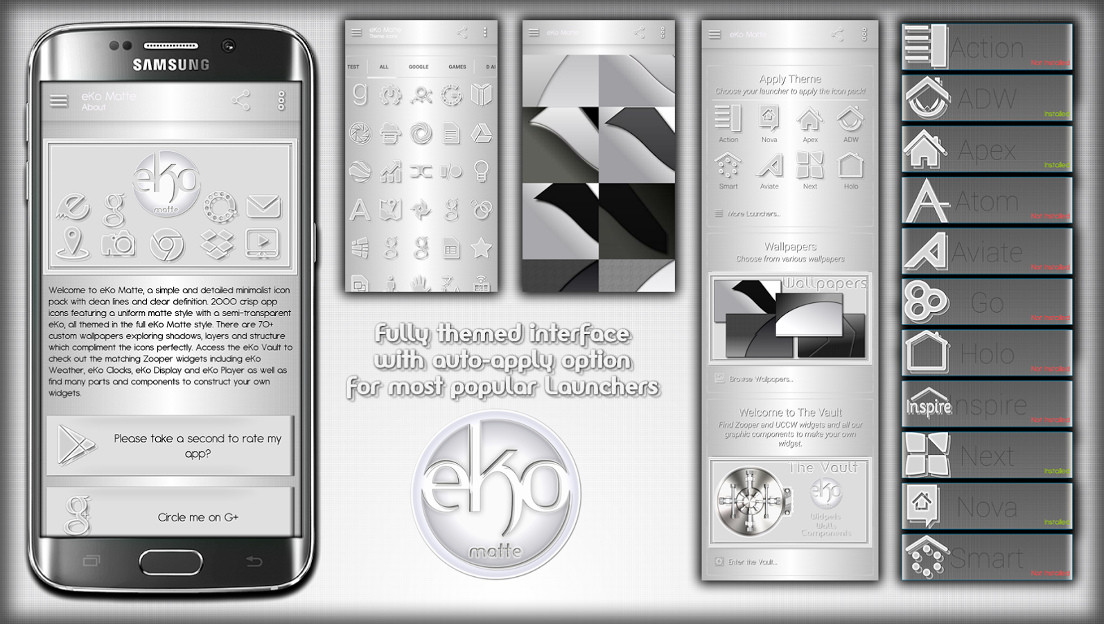 eKo Matte Icon Theme