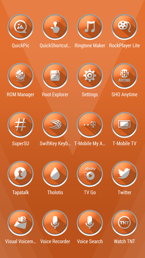 Enyo Orange - Icon Pack