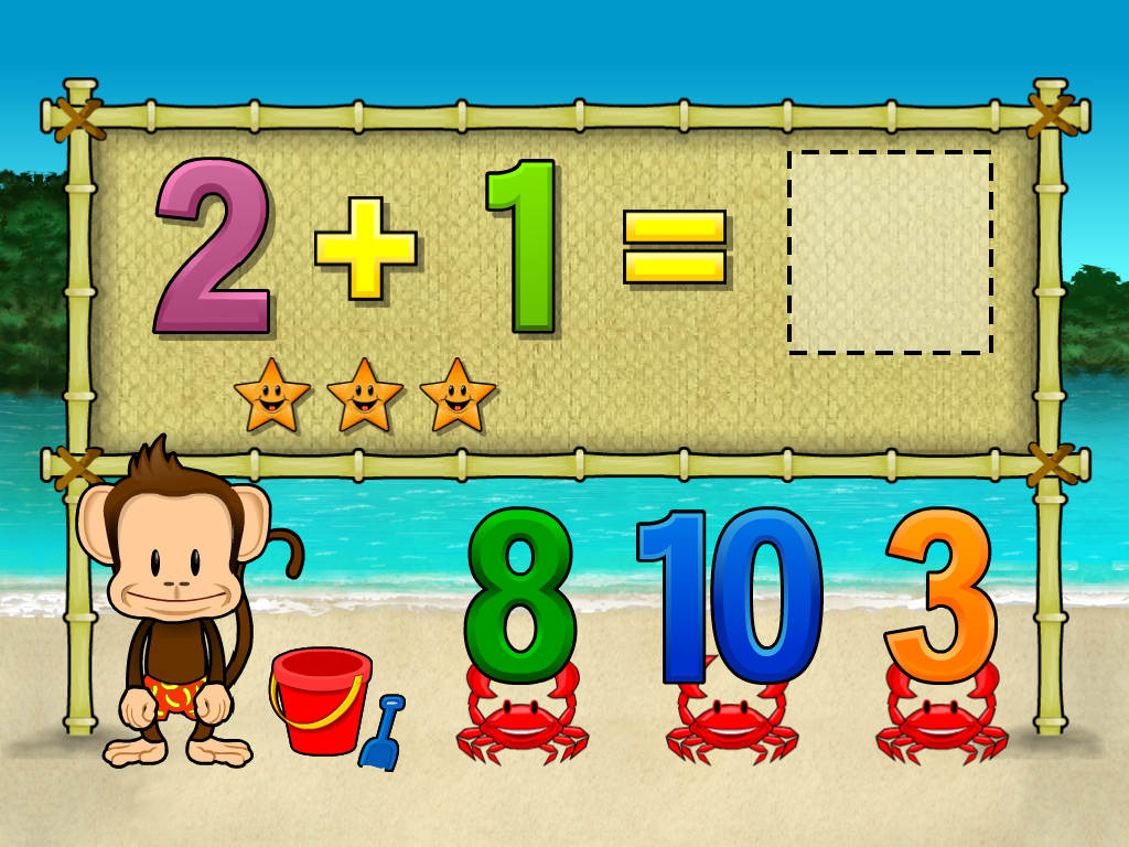 Monkey Math School Sunshine