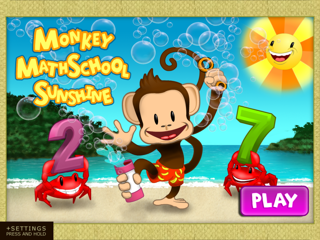 Monkey Math School Sunshine