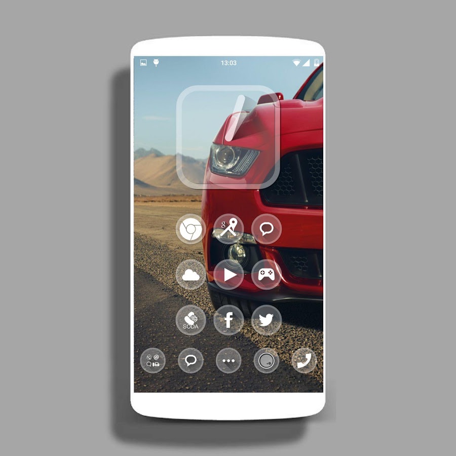 one Theme HD icons Pack Glass