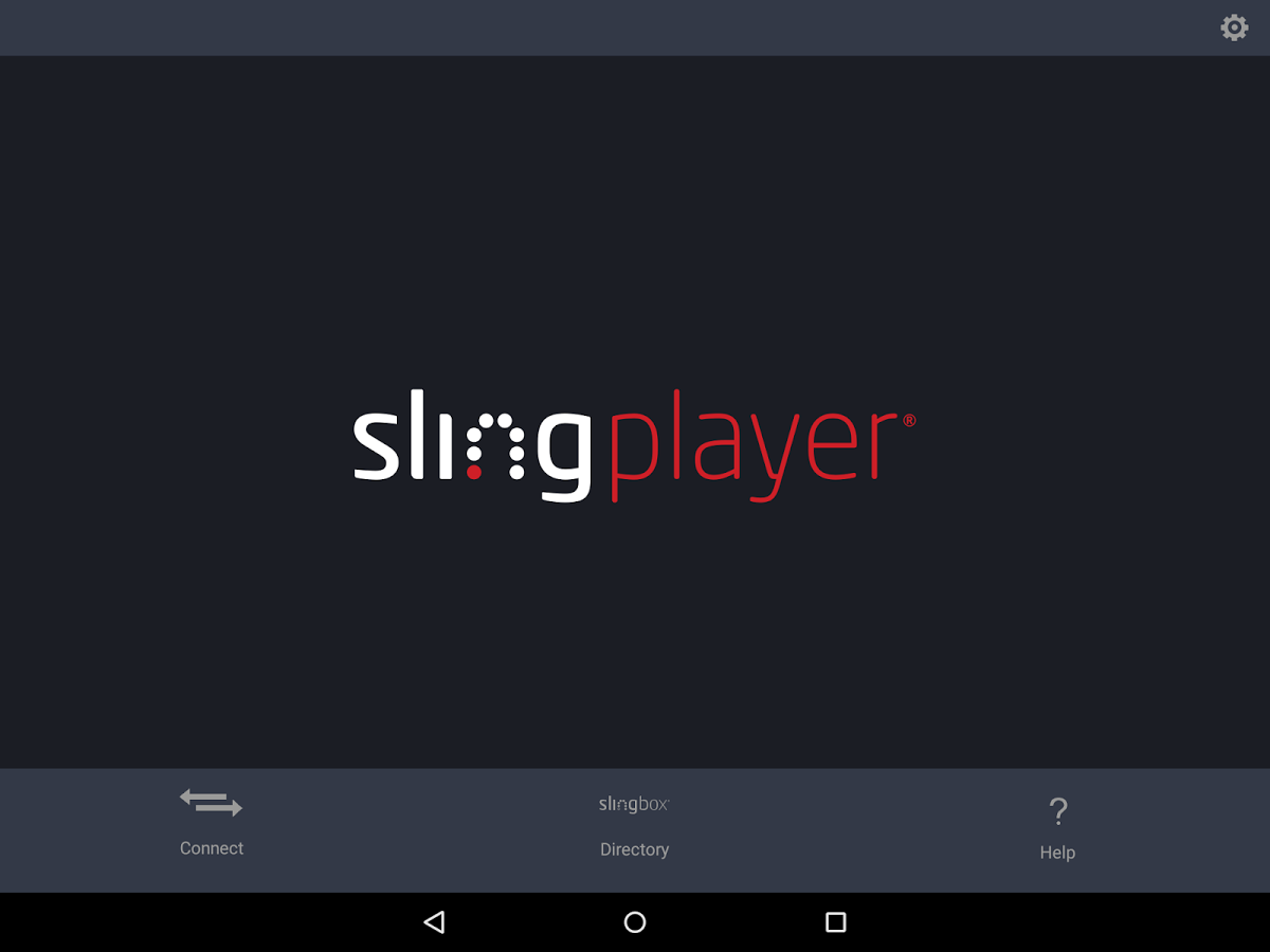 SlingPlayer Free for Tablet