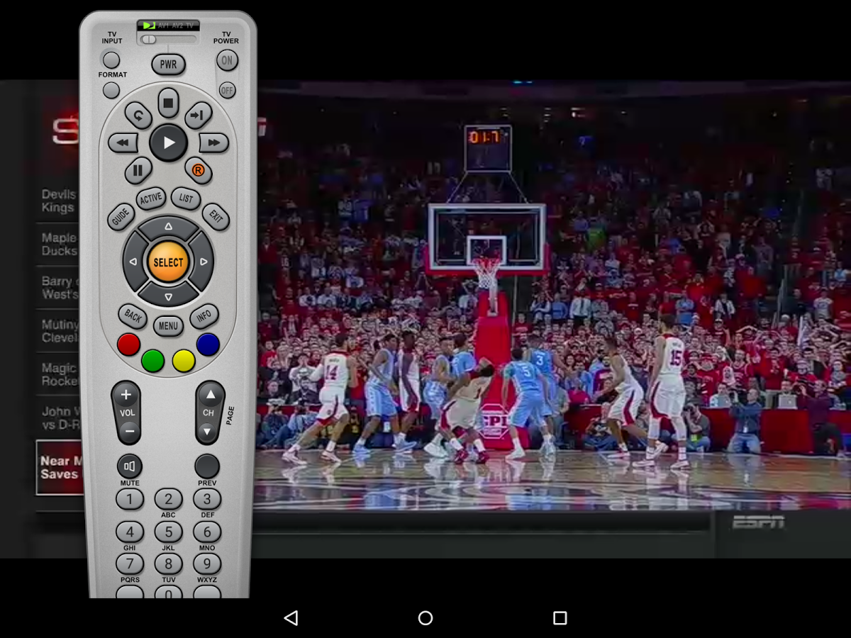 SlingPlayer Free for Tablet