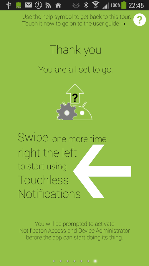 Touchless Notifications Pro