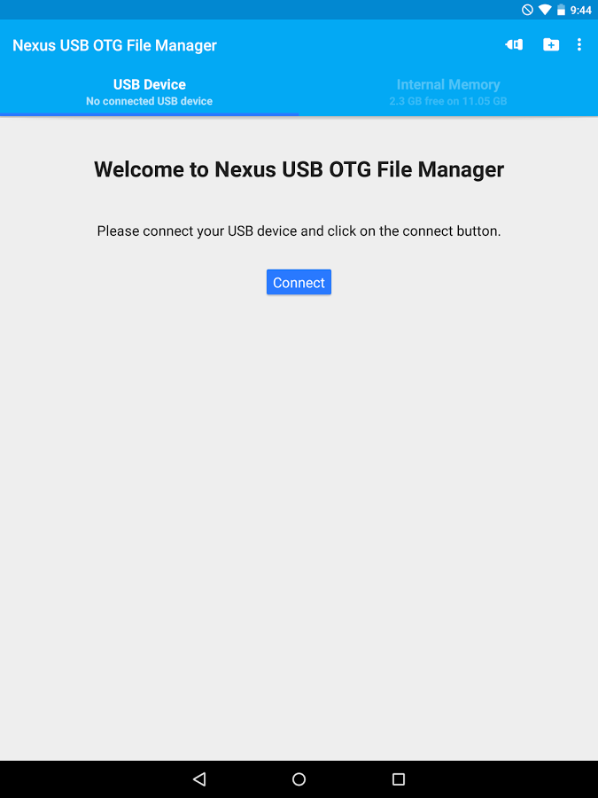 USB OTG File Manager for Nexus