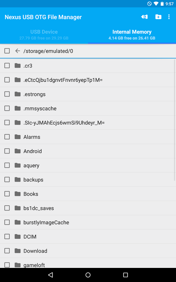 USB OTG File Manager for Nexus