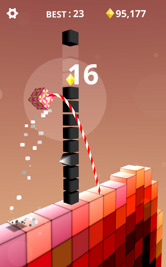 Jump Jump Cube : Bounce to the Sky (Arcade)