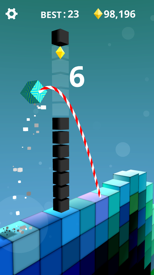 Jump Jump Cube : Bounce to the Sky (Arcade)