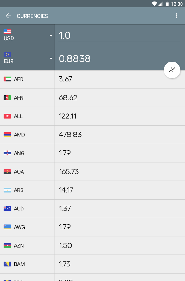 One Unit Converter & Currency