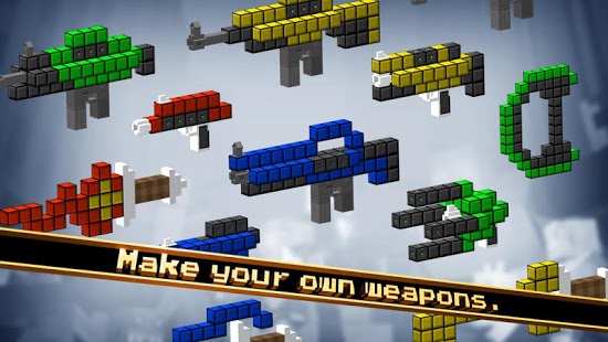 Arms Craft:Pixel SpaceGun FPS (Mod Money)