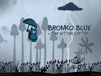 Bronko Blue, the kitten copter