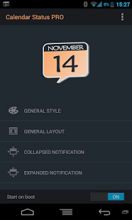 Calendar Status PRO