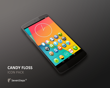 Candy Floss Theme- Icon Pack