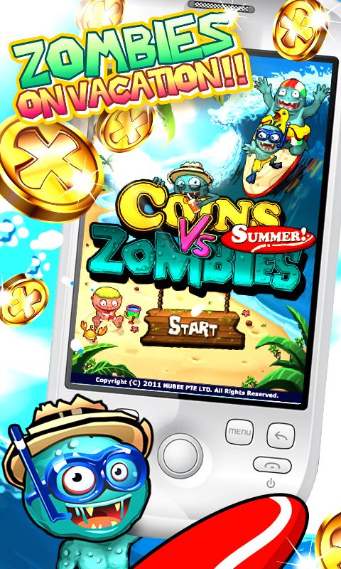 Coins vs Zombies Summer