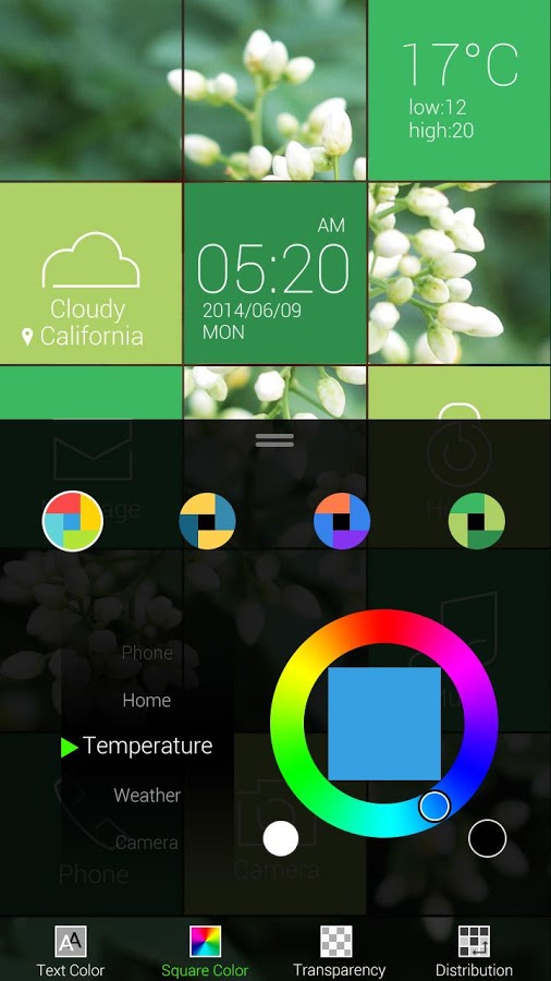 Cube GO Locker Theme