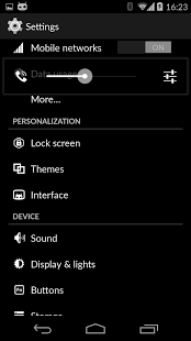 DarkUI Thyrusholo Theme CM11