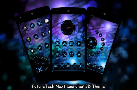 FutureTech Next Launcher 3D