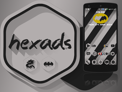 Hexads Icon Pack