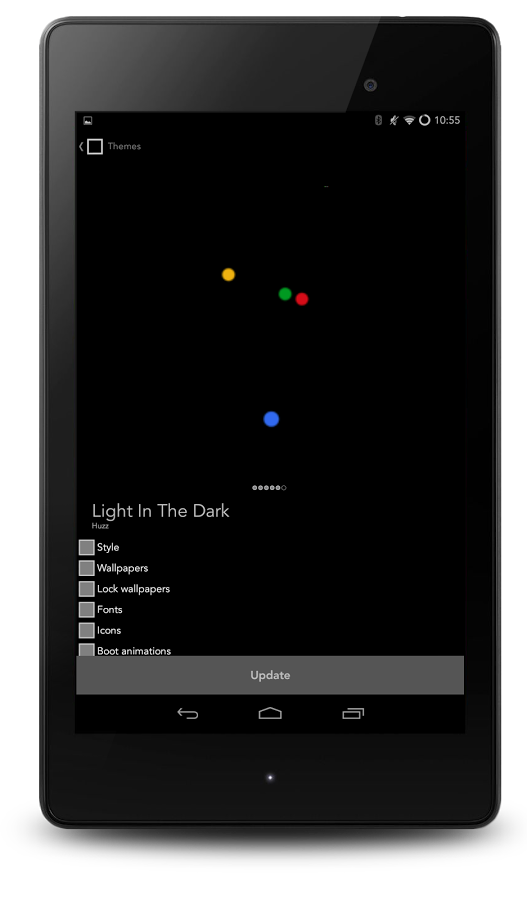 Light In The Dark CM 11 Theme