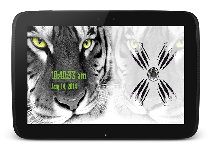 Lock Screen Tiger Sequence