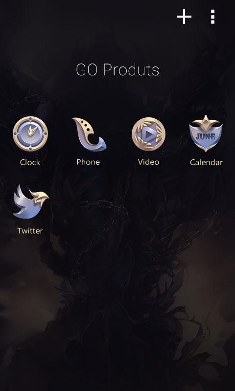 Loong GO Launcher Theme