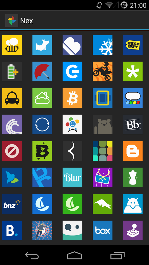 Nex - Icon Pack