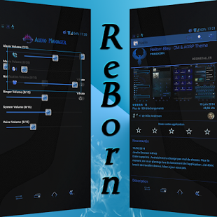 ReBorn Blue : CM & AOSP Theme