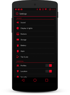 reNu Lust Red Theme CM11