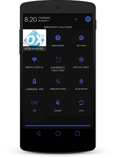 reNu Material Blue Theme CM11