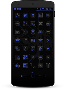 reNu Material Blue Theme CM11