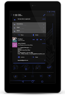 reNu Material Blue Theme CM11