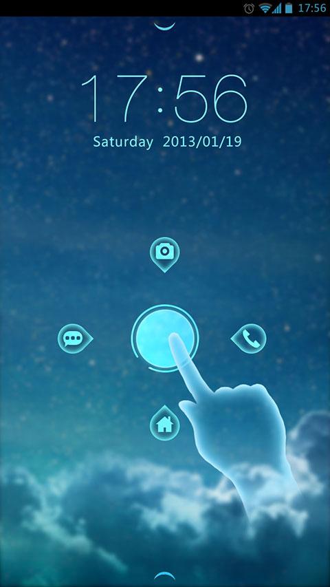 Starry Sky GO Locker Theme