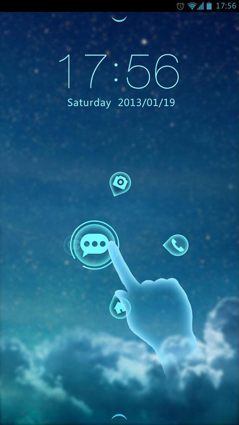 Starry Sky GO Locker Theme