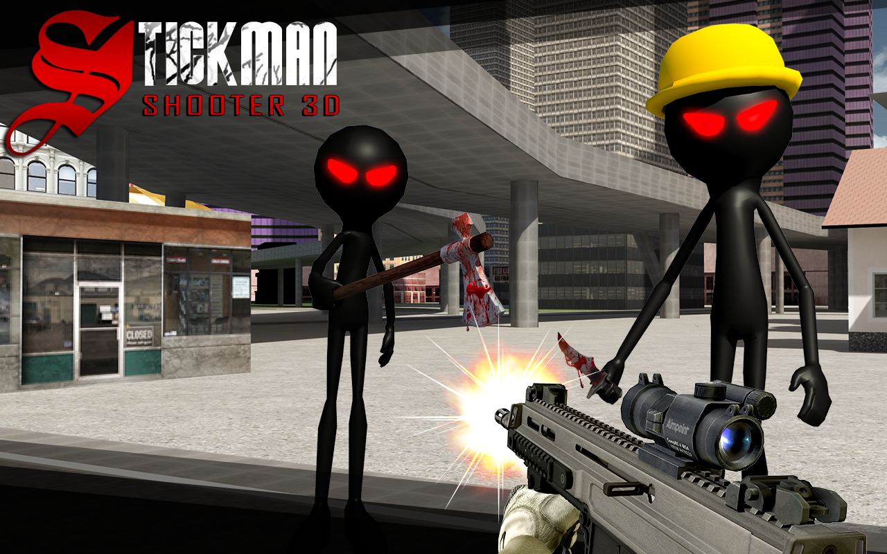 Stickman Shooter 3D (Mod)