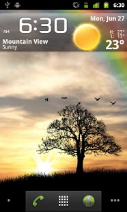 Sun Rise Live Wallpaper Pro