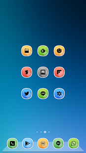 White Shadow Icon Pack Theme