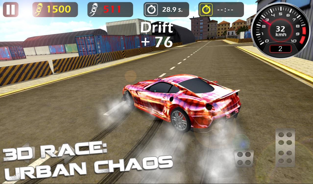 3d Race : Urban Chaos