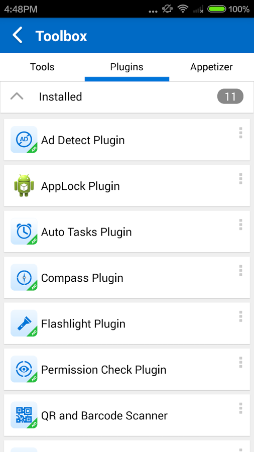 AppLock Plugin