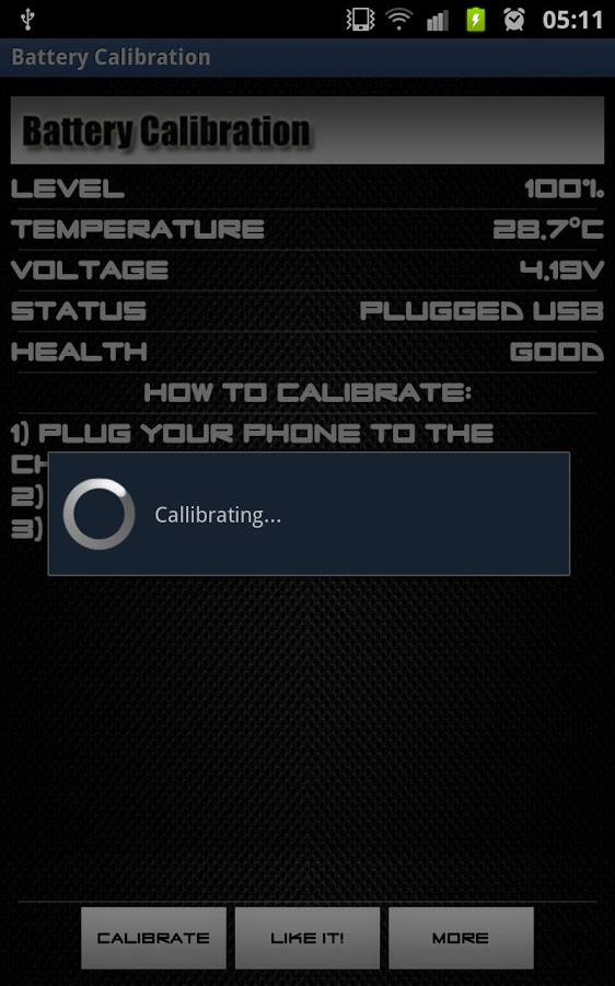 Battery Calibration