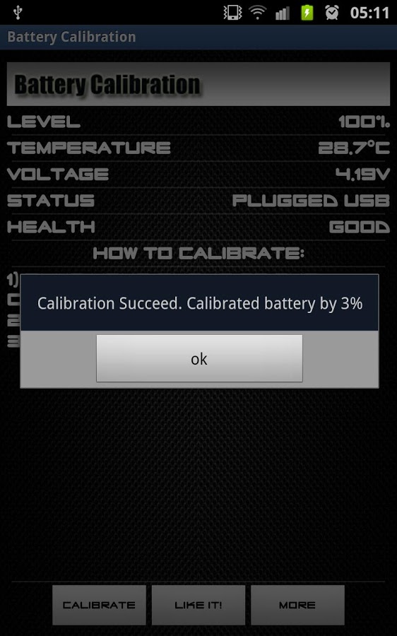 Battery Calibration