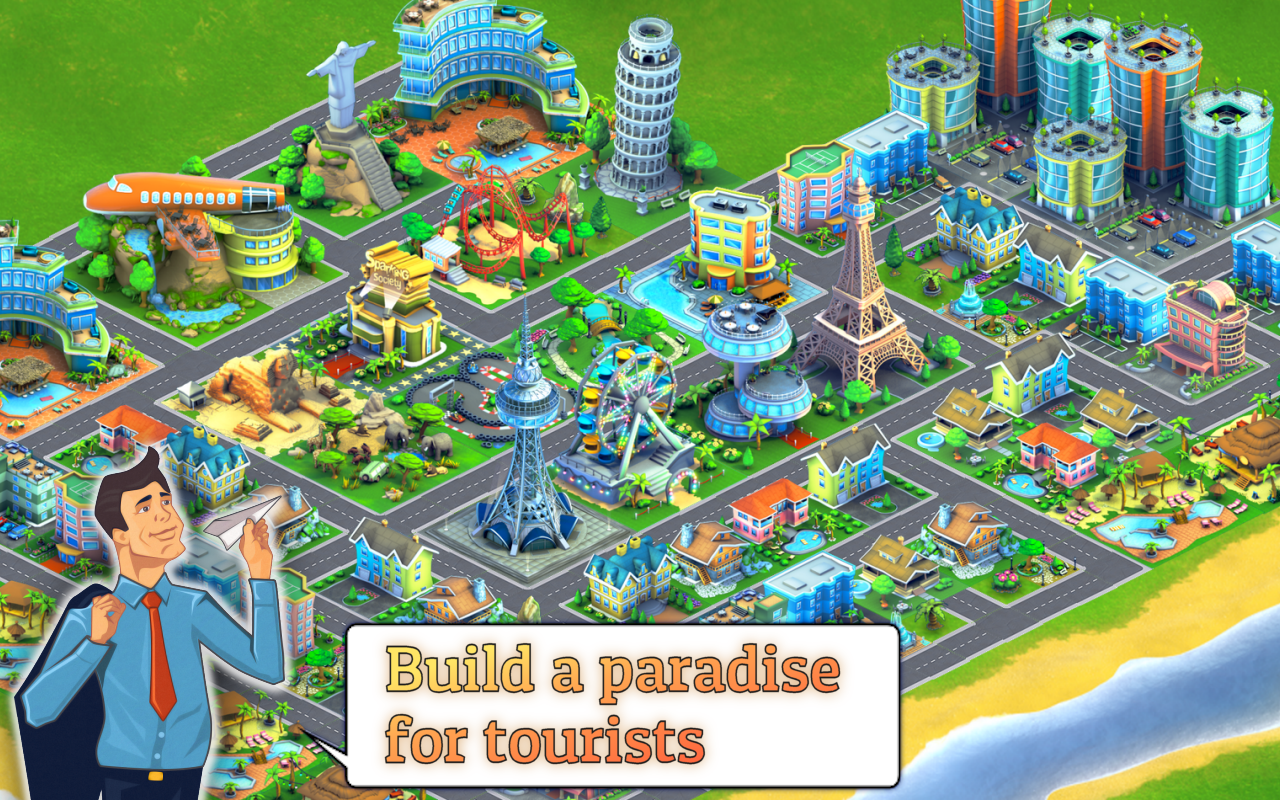 City Island: Airport ™ (Unlimited Cash/Diamonds)