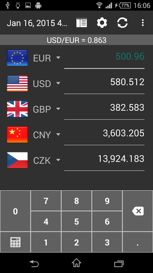 Currency converter plus