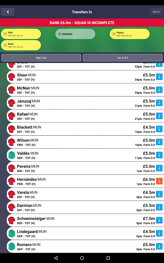 Fantasy Premier League 2015/16