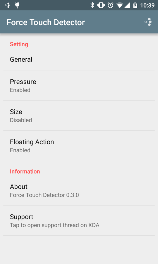 Force Touch Detector