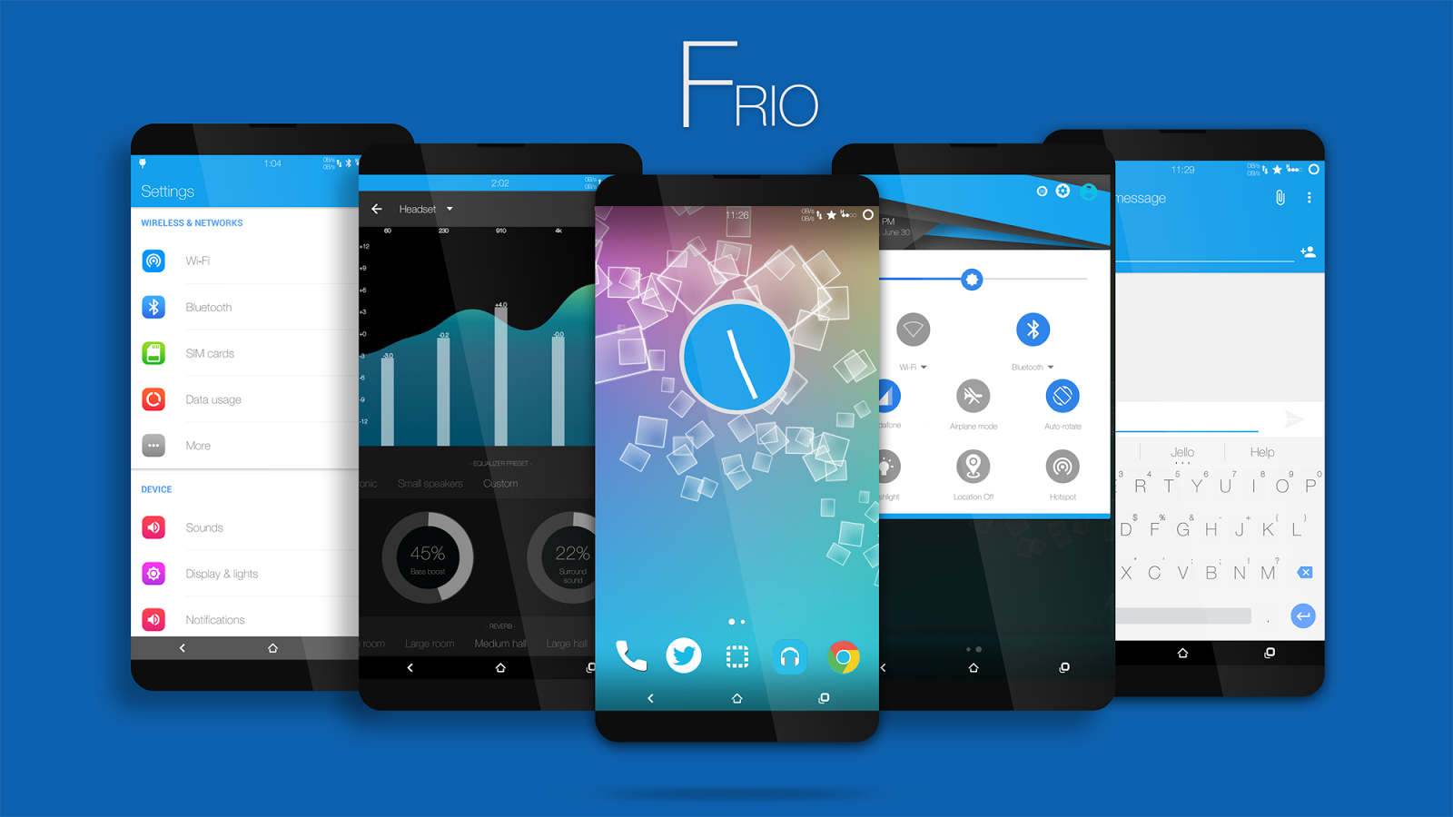 Frio CM12/CM12.1 Theme