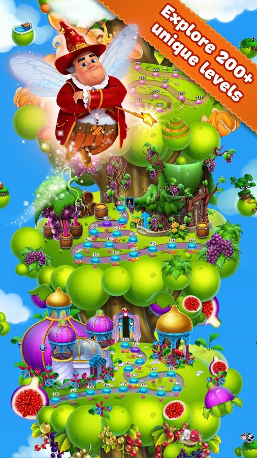 Fruit Land match 3 for VK (Mod Apples)