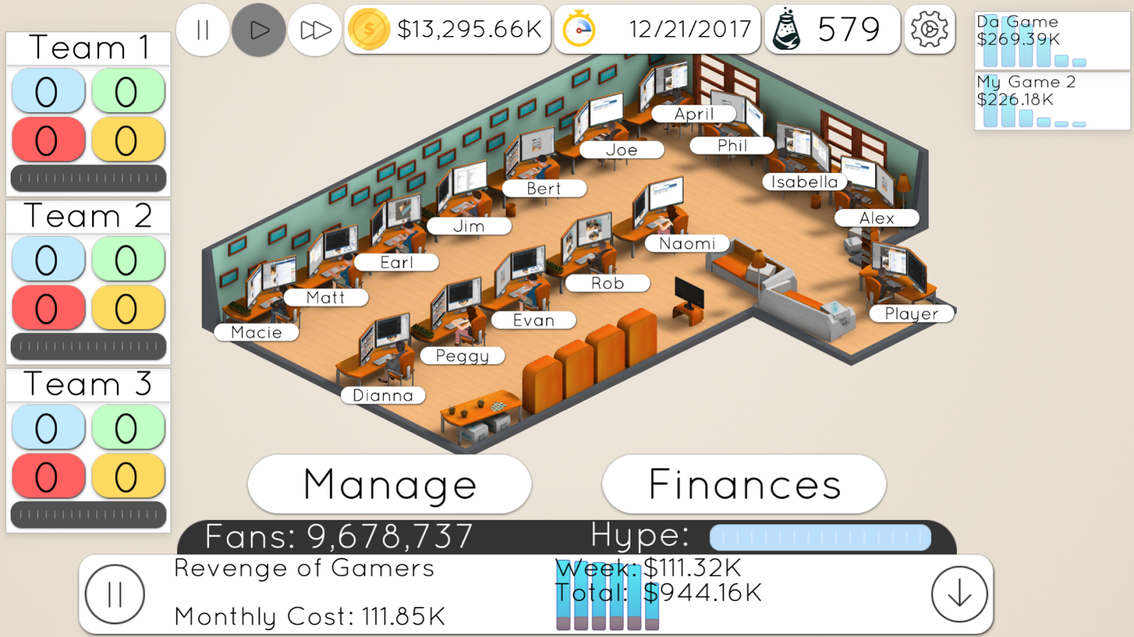 Game Studio Tycoon 2 (Mod Money)