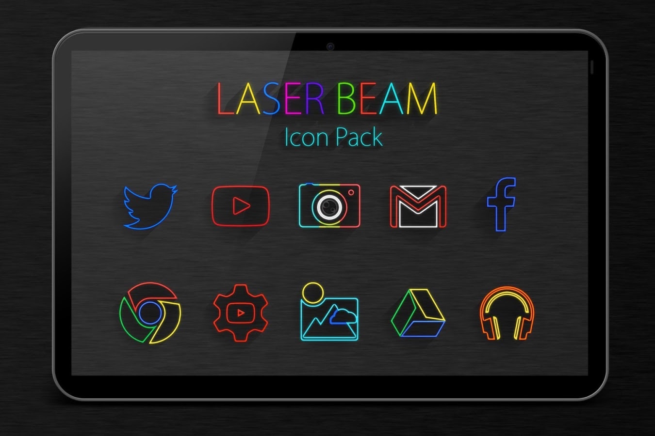 Laser Beam Icon Pack