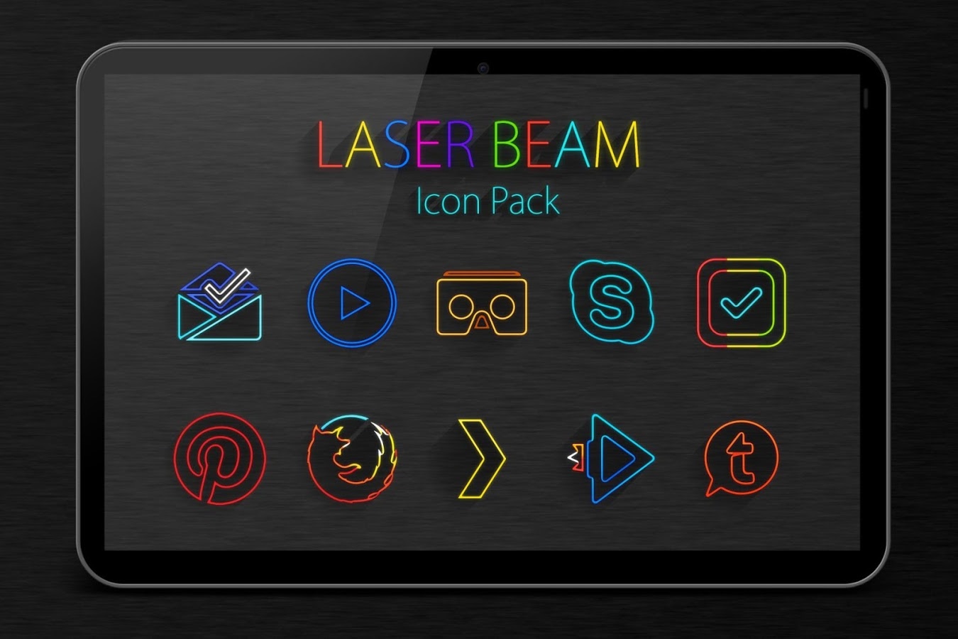 Laser Beam Icon Pack